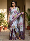 Banarsi Silk Kaatha work
