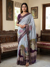 Banarsi Silk Kaatha work