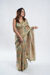 Ethnic Motifs Art Silk Handloom Tussar Saree